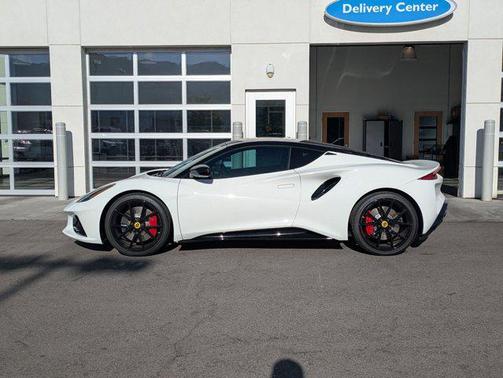 Mist White 2024 Lotus Emira V6 First Edition