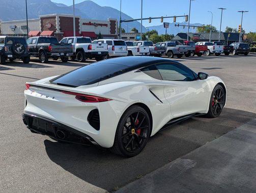 Mist White 2024 Lotus Emira V6 First Edition