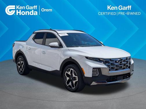 Ice White 2022 Hyundai SANTA CRUZ Limited