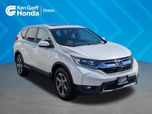 White Diamond Pearl 2018 Honda CR-V EX