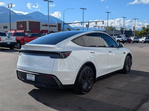 Pearl White Multi-Coat 2026 Tesla Model Y Long Range Launch Series