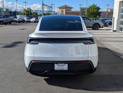 Pearl White Multi-Coat 2026 Tesla Model Y Long Range Launch Series