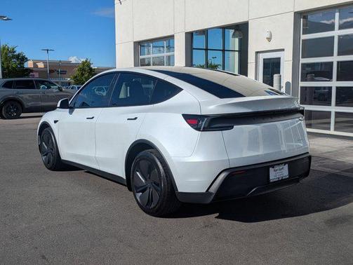 Pearl White Multi-Coat 2026 Tesla Model Y Long Range Launch Series
