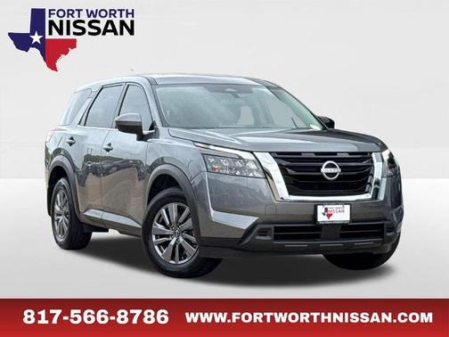 Gun Metallic / Super Black 2025 Nissan Pathfinder S