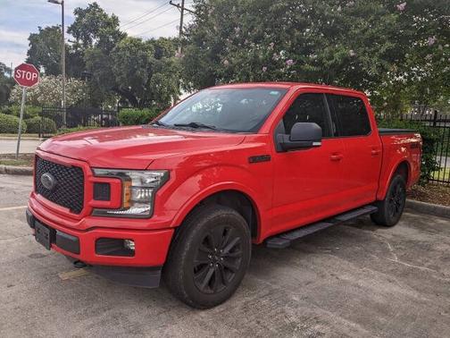 Race Red 2020 Ford F-150 XLT 4WD SuperCrew 5.5' Box
