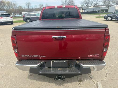 Red 2011 GMC Canyon SLE