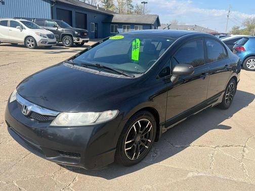 Crystal Black Pearl 2010 Honda Civic LX