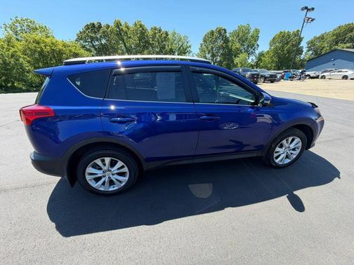 Blue 2014 Toyota RAV4 Limited