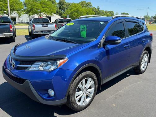 Blue 2014 Toyota RAV4 Limited
