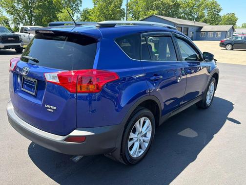Blue 2014 Toyota RAV4 Limited