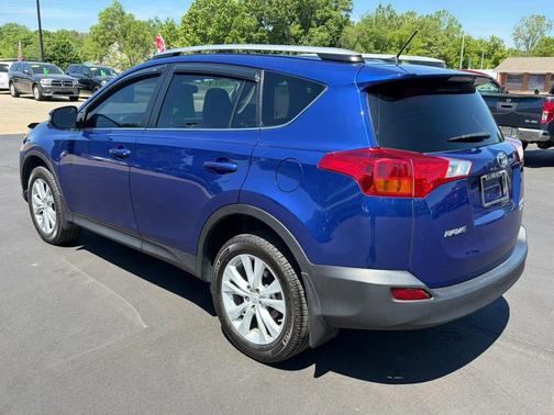 Blue 2014 Toyota RAV4 Limited