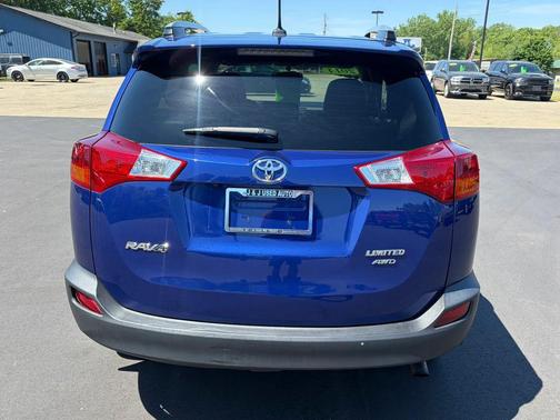 Blue 2014 Toyota RAV4 Limited