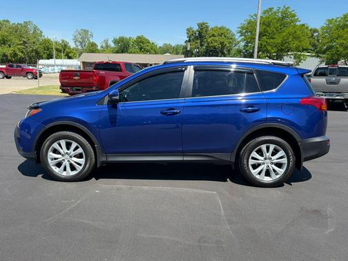 Blue 2014 Toyota RAV4 Limited