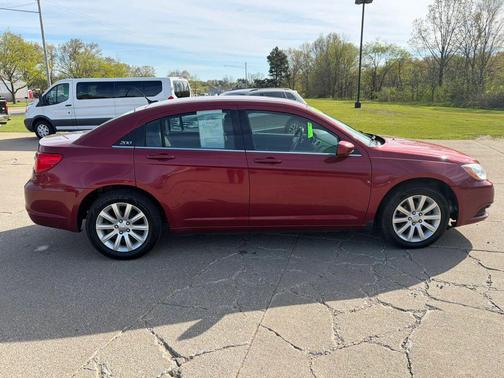 Burgundy 2011 Chrysler 200 Touring