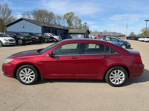 Burgundy 2011 Chrysler 200 Touring