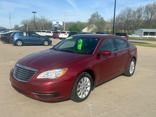Burgundy 2011 Chrysler 200 Touring