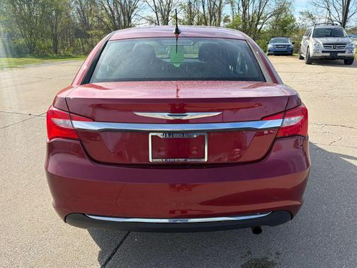 Burgundy 2011 Chrysler 200 Touring