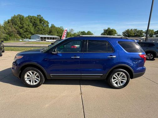 Deep Impact Blue Metallic 2013 Ford Explorer XLT