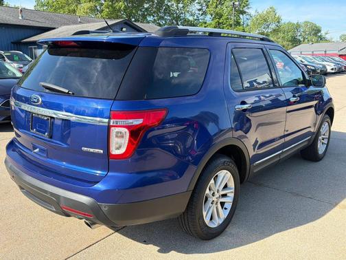 Deep Impact Blue Metallic 2013 Ford Explorer XLT