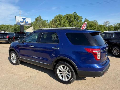 Deep Impact Blue Metallic 2013 Ford Explorer XLT