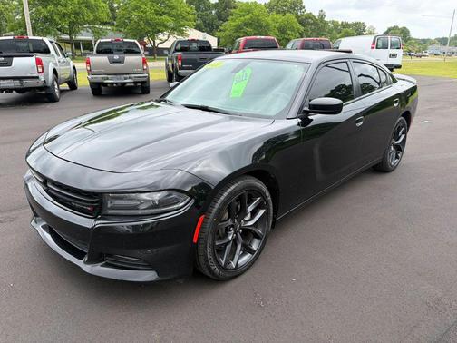 Pitch Black Clearcoat 2021 Dodge Charger SXT
