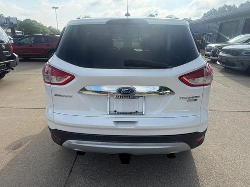 White Platinum Tricoat 2014 Ford Escape Titanium