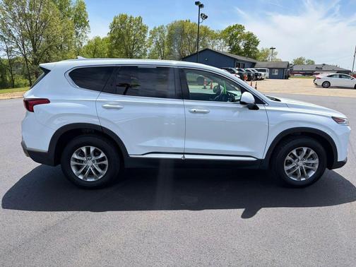 Quartz White 2019 Hyundai SANTA FE SEL 2.4