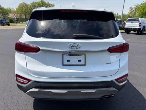 Quartz White 2019 Hyundai SANTA FE SEL 2.4