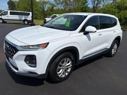 Quartz White 2019 Hyundai SANTA FE SEL 2.4