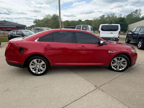Red 2010 Ford Taurus Limited