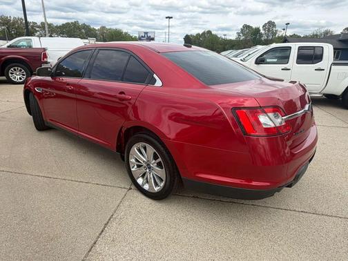 Red 2010 Ford Taurus Limited