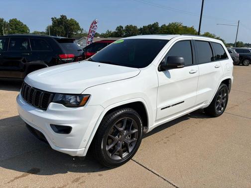 Bright White Clearcoat 2021 Jeep Grand Cherokee 80th Anniversary 4x2