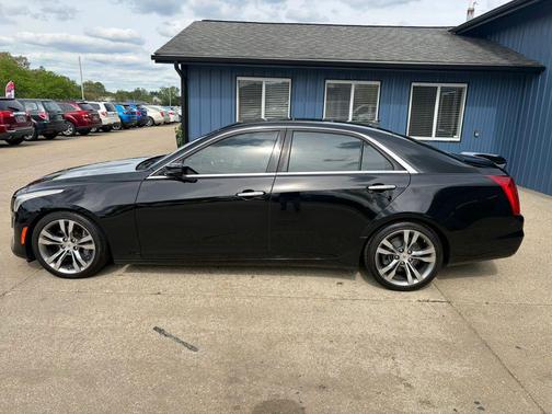 Black 2014 Cadillac CTS 3.6L Twin Turbo Vsport Premium