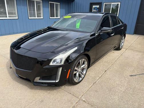 Black 2014 Cadillac CTS 3.6L Twin Turbo Vsport Premium