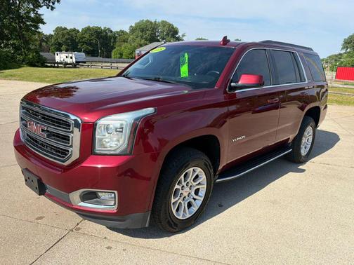 Crimson Red Tintcoat 2018 GMC Yukon SLT