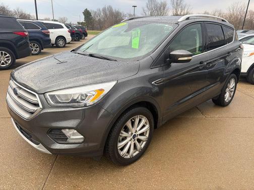 Magnetic Metallic 2017 Ford Escape Titanium