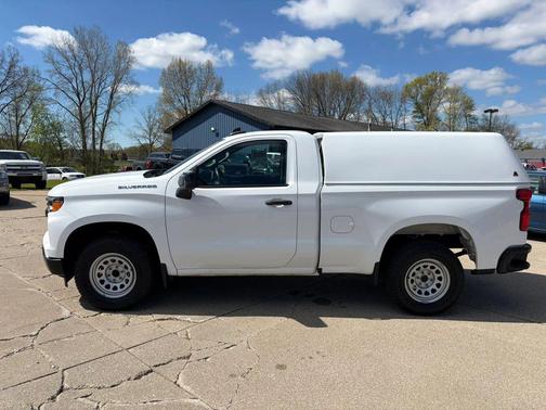 Summit White 2023 Chevrolet Silverado 1500 WT