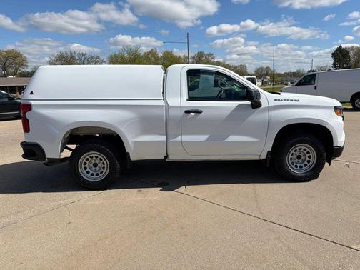 Summit White 2023 Chevrolet Silverado 1500 WT