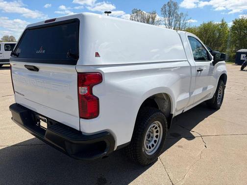 Summit White 2023 Chevrolet Silverado 1500 WT