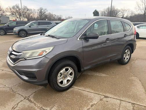 Gray 2015 Honda CR-V LX