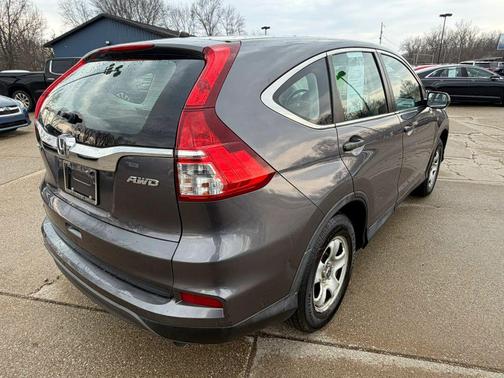 Gray 2015 Honda CR-V LX