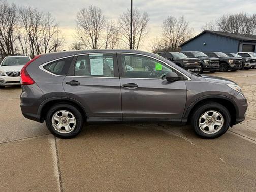 Gray 2015 Honda CR-V LX