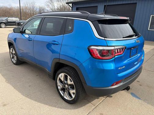 Laser Blue Pearlcoat 2020 Jeep Compass Limited