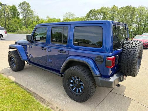 Ocean Blue Metallic Clearcoat 2019 Jeep Wrangler Unlimited Sahara