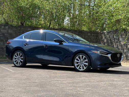 Deep Crystal Blue Mica 2019 Mazda Mazda3 FWD w/Premium Package