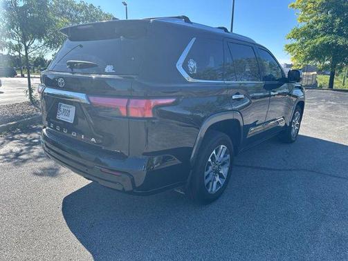Midnight Black Metallic 2025 Toyota Sequoia 1794 Edition