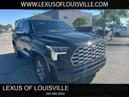 Midnight Black Metallic 2025 Toyota Sequoia 1794 Edition