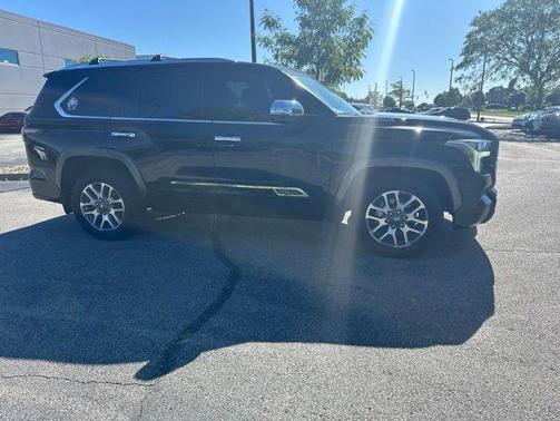 Midnight Black Metallic 2025 Toyota Sequoia 1794 Edition