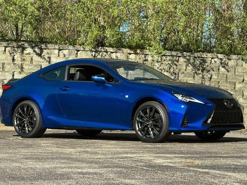 Ultrasonic Blue Mica 2.0 2025 Lexus RC 350 F Sport