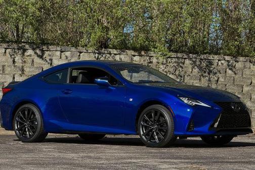 Ultrasonic Blue Mica 2.0 2025 Lexus RC 350 F Sport